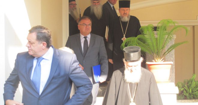 Sastanak predstavnika političkih stranaka iz RS-a i SPC-a: 'Srpska je važnija od svih nas'