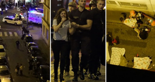 Teroristički napad u Parizu: Ubijeno najmanje 26 ljudi, napadači drže taoce, evakuiran francuski predsjednik...