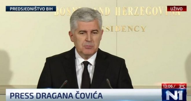 Čović: Radončić je meni, Bosiću, Izetbegoviću i Ivaniću prije pet dana rekao da će se ovo desiti
