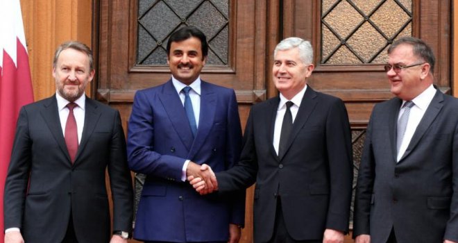Katarski šeik Tamim Bin Hamad Al-Thania najavio: Spremni smo podržati razvoj BiH i investirati