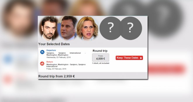 Koliko će građane BiH koštati doručak naše delegacije kod Obame: Samo jedna aviokarta 8.000 KM?!