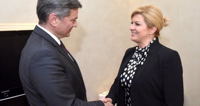 Zvizdić i Grabar-Kitarović: Hrvatska je prošla taj put i snažno će pomoći BiH na putu ka EU