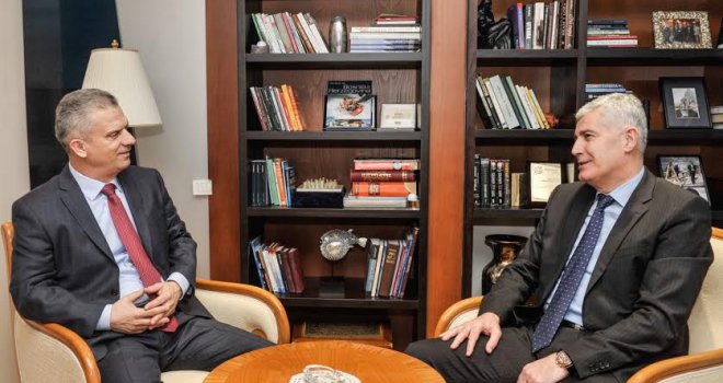 Sastanak Čovića i Radončića: Vladajuća koalicija je stabilna