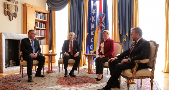 Grabar-Kitarović: Odnosi između Hrvatske i BiH su i više nego prijateljski