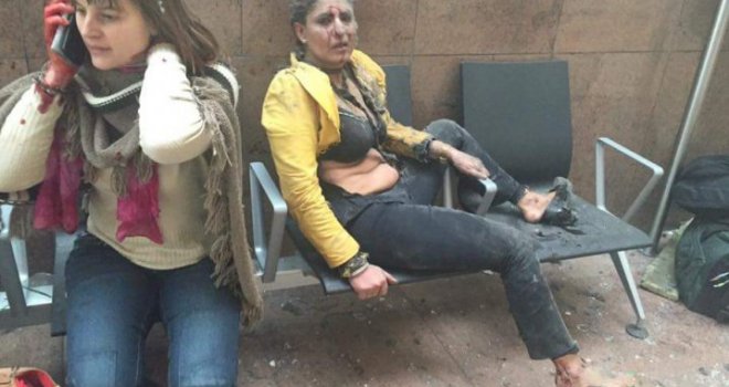 Eksplozije na aerodromu u Briselu: Ljudi bježe u panici, veliki broj ranjenih, 17 mrtvih