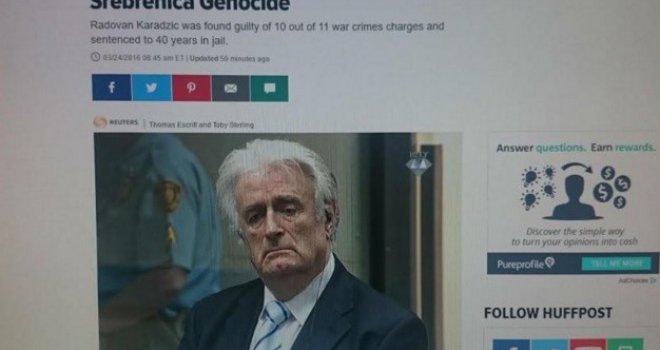 Svjetski mediji o haškoj presudi: Evo kako oni  vide strahote na ovom našem komadiću planete 