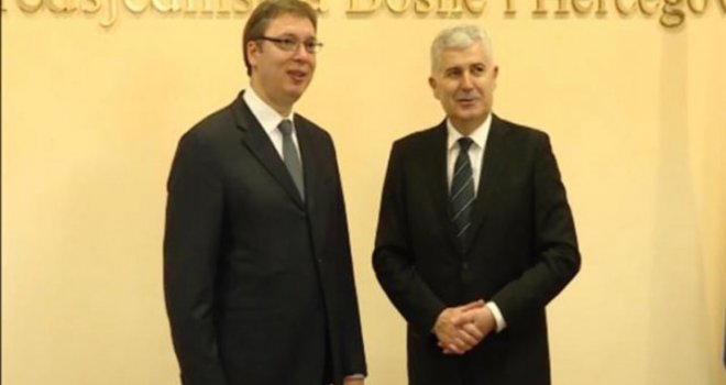 Vučić u Mostaru: Ne znam zašto je Izetbegović uvrijeđen presudom Karadžiću, to sam mogao biti samo ja ili Dodik