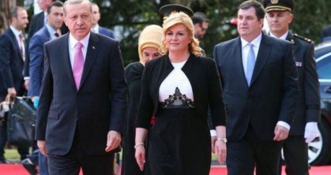 Šta su dogovorili Erdogan i hrvatska predsjednica: Dijelimo posebnu odgovornost za budućnost BiH