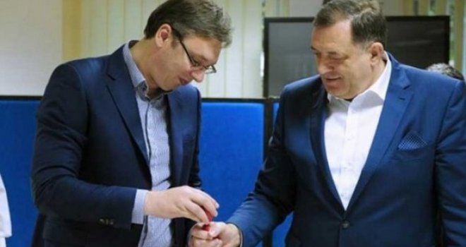 Vučić danas sa Dodikom u Beogradu