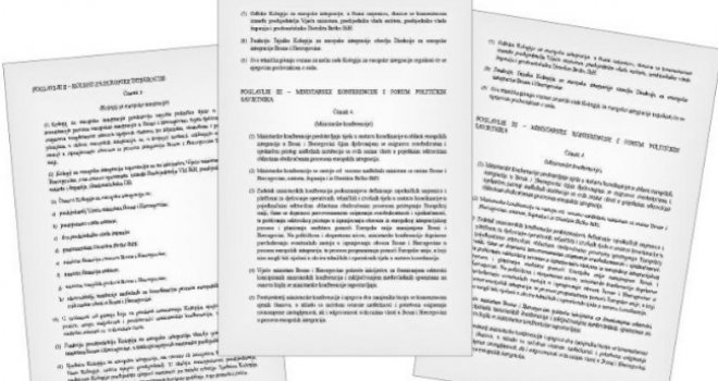 SDP BiH oštro: Kako je moguće da se sad 'usuglašava' Mehanizam koordinacije koji je USVOJEN prije par mjeseci?!