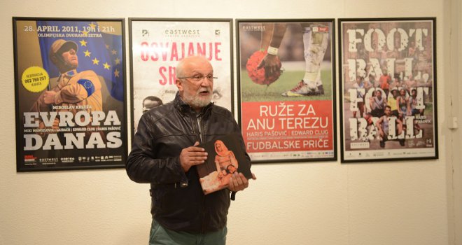 Monografija i izložba plakata '10 godina East West Centra' u galeriji Novi Hram