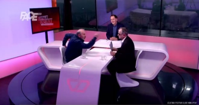 Okršaj 'uživo' Nedžada Latića i Dževada Galijaševića: Konju, budalo, idiote... Ja sam bio veza sa mudžahedinima!