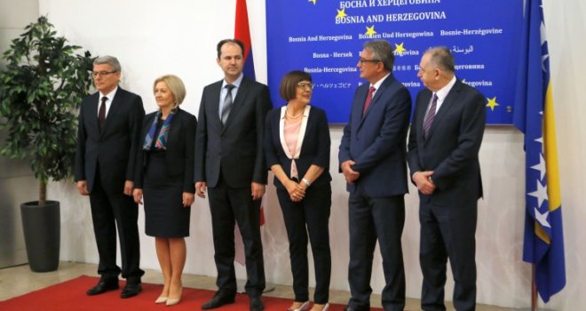 Članovi Kolegija Parlamenta BiH dočekali predsjednicu Skupštine Srbije Maju Gojković