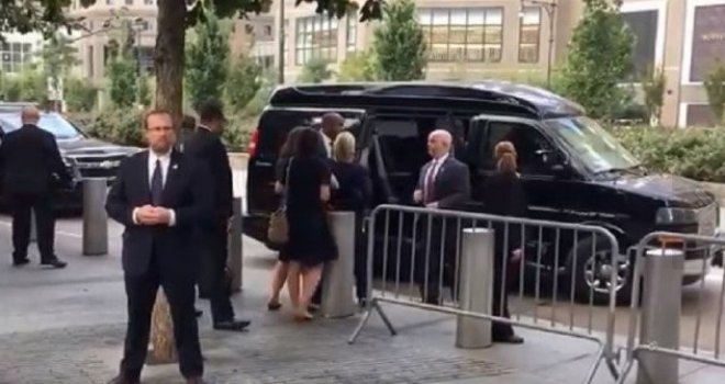 Clinton pozlilo, snimka otkrila da nije mogla samostalno hodati