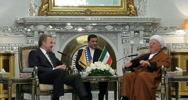 Izetbegović u Teheranu: Intenzivirati ekonomsko-trgovinsku saradnju