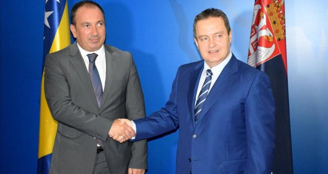 Crnadak - Dačić: Uskoro sporazum o saradnji BiH i Srbije u oblasti evropskih integracija