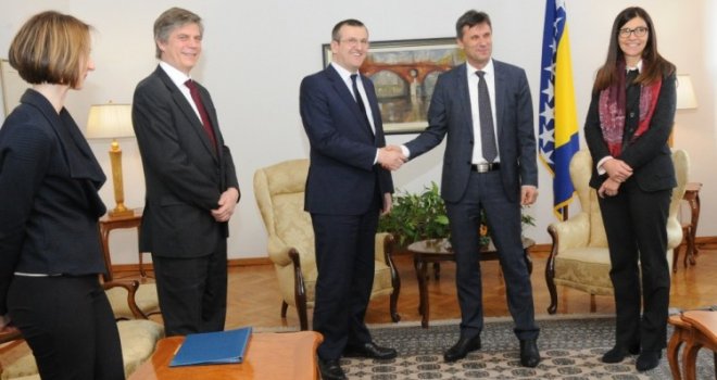 Premijer Novalić se sastao s Predom i Wigemarkom