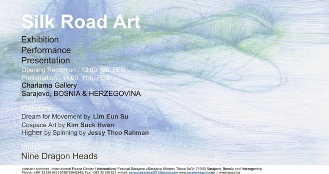 Put svile koji spaja novu umjetnost Južne Koreje, Holandije i BiH