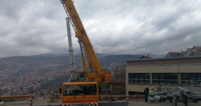 Skaka obećao pa ispunio: Pogledajte kako su se zahuktali radovi na montaži Trebevićke žičare!