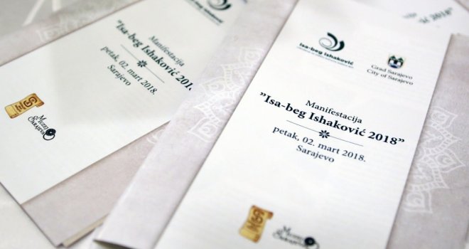 Manifestacija 'Isa-beg Ishaković 2018': Sarajevo obilježilo 556 godina zajedničkog života