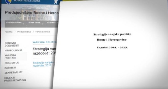 Nakon 15 godina usvojena Strategija vanjske politike BiH: Evo koje su nove smjernice