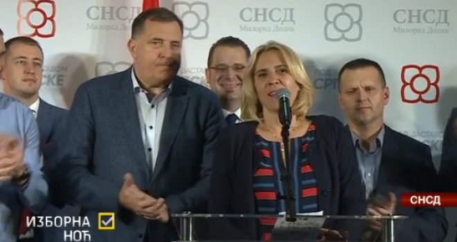 Željka Cvijanović je nova predsjednica Republike Srpske! Razlika je nedostižna...