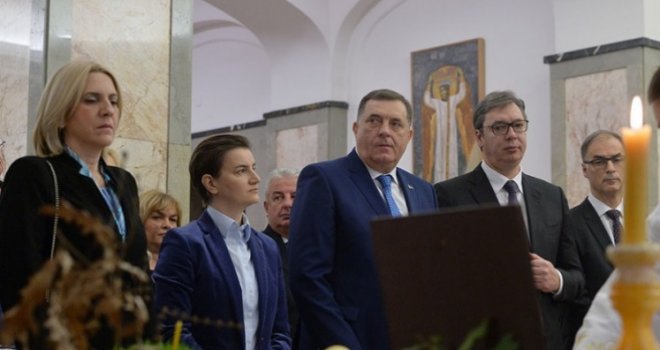 Dodik u Beogradu: Nama je RS sinonim za slobodu, a Srbija za život