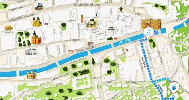 Ako idete na vožnju sarajevskom žičarom, odsada ćete drugim putem do polazne stanice