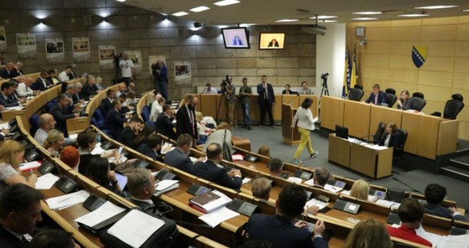 Prekinuta sjednica Predstavničkog doma PFBiH