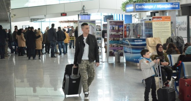 Aerodrom Sarajevo: Planirano pet dolaznih i pet odlaznih letova