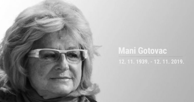 Umrla je Mani Gotovac, najpoznatija hrvatska teatrologinja