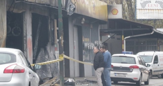 Izgorjela vulkanizerska radnja u Boljakovom Potoku