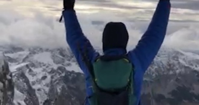 Premijer Novalić sa najvišeg vrha Maglić u BiH čestitao Dan državnosti