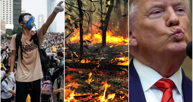 Događaji koji su obilježili 2019. u svijetu: Godina protesta, požara i kontroverznih zakona