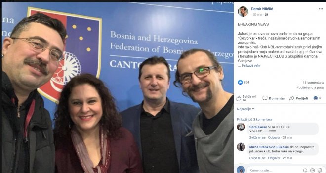 Haj'mo iz kancelarija, došlo je vrijeme za nas!