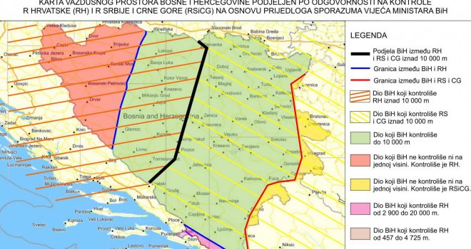 Nebo iznad BiH podijeljeno između Srbije i Hrvatske: Radar za brodove koristimo za kontrolu neba, a drugi na Jahorini...