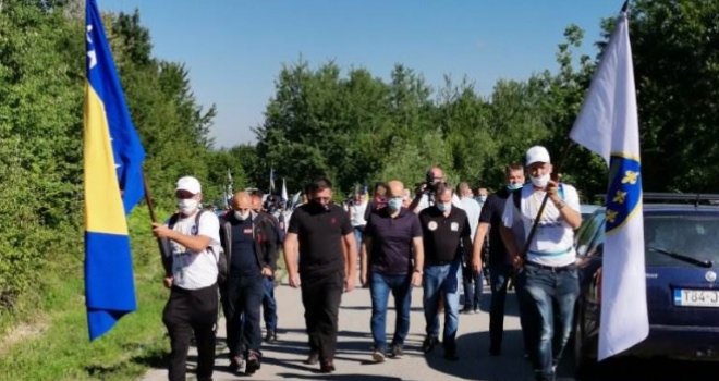 Sa Crnog vrha krenuo Marš mira, ove godine u otežanim uslovima