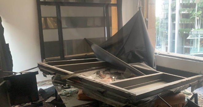 U Bejrutu u potpunosti uništen počasni konzulat BiH