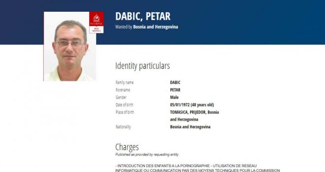 Bosanac na Interpolovoj crvenoj listi: Iskorištavao djecu za pornografiju