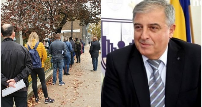 Ko još nije obolio, sad će: 'K'o kerovi se satima mrznemo u redovima, jedan šalter radi, a oni preko 'štele' ulaze kako hoće...'