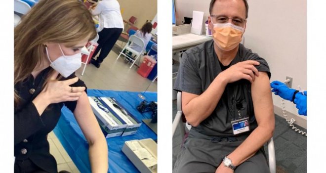 Supružnici i ljekari Nura i Emir Festić primili Pfizer- BioNTech vakcinu: To je najpotentnije oružje protiv ove globalne nesreće