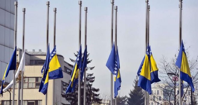 Sutra Dan žalosti u čitavoj BiH, u ponedeljak u Federaciji BiH