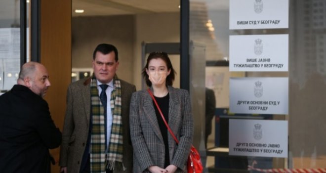 Glumica Milena Radulović pet sati davala iskaz o Miki Aleksiću