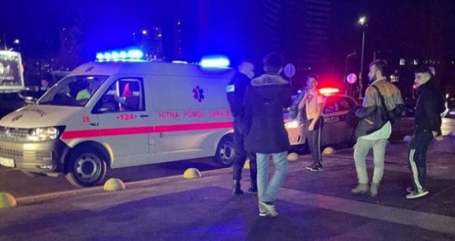 Tuča u tržnom centru u Novom Sarajevu, sukobili se migranti... Stigle Hitna pomoć i policija