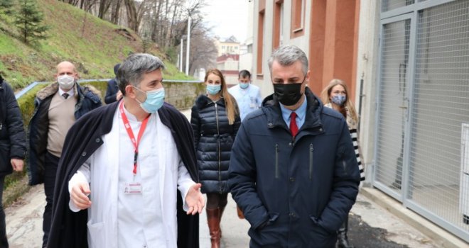 Predstavnici KS u Općoj bolnici: Neophodno proširiti kapacitete Izolatorija