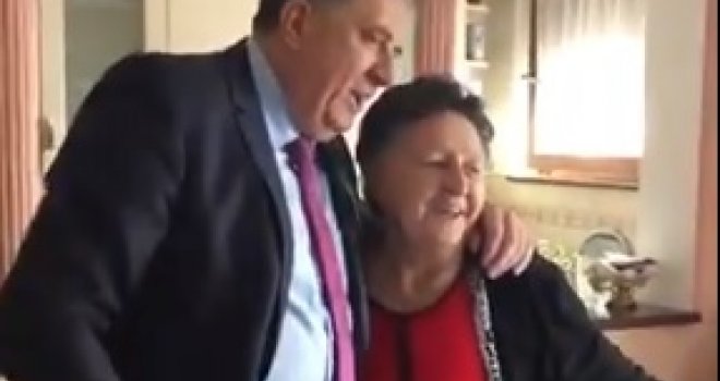 Gorica Dodik objavila video raspjevanog Milorada s majkom: Iako je ljudina, u njenom srcu još je dijete!