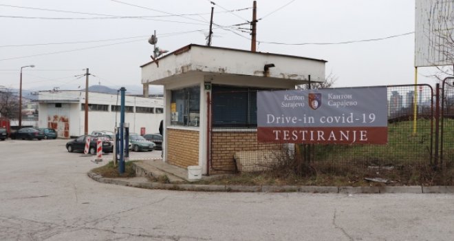 Još jedan punkt u Sarajevu za drive-in testiranje na koronavirus, od sutra počinje sa radom