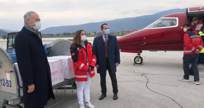 Iz Turske stiglo još 10.000 doza vakcina za BiH