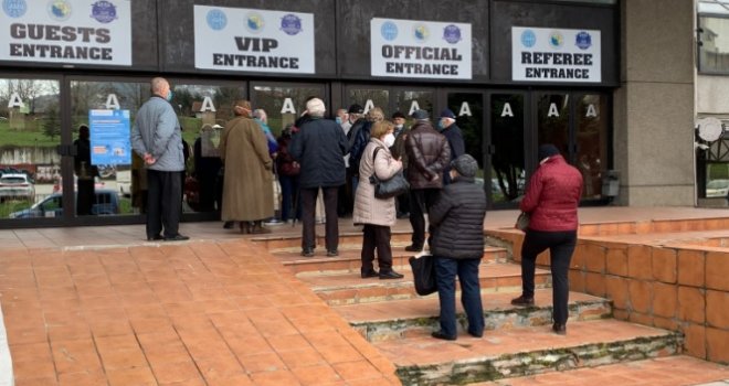 Danas nastavak vakcinacije građana Sarajeva u Zetri