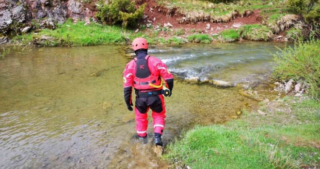 Nastavljena potraga za nestalom osobom u kanjonu Rakitnice